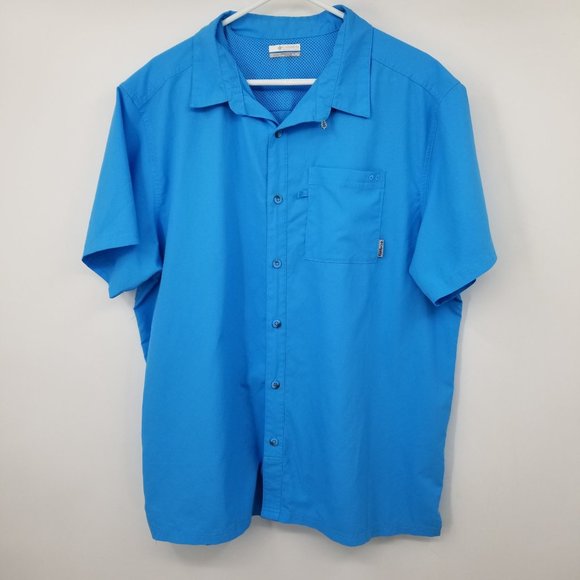 Columbia Other - Columbia PFG Short Sleeved Men's Button Down Shirt Size XL